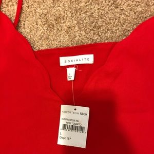 Socialite v-neck camisole
